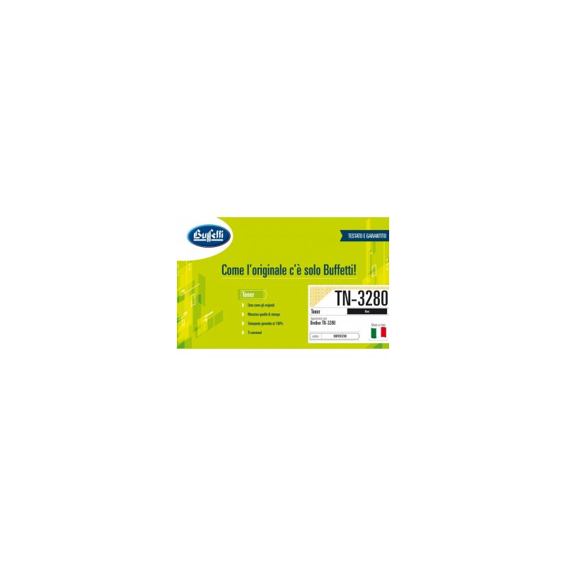 Toner Laser Compatibile Brother TN-3280 Nero